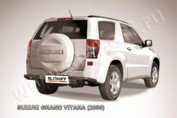 4 399 р. Уголки d57  Suzuki Grand Vitara  JT 3 двери (2005-2008) дорестайлинг (Цвет: серебристый)  с доставкой в г. Омск. Увеличить фотографию 1