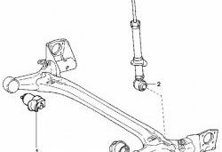 2 399 р. Полиуретановый сайлентблок балки задней подвески Точка Опоры Toyota Allex E12# 2-ой рестайлинг (2004-2006)  с доставкой в г. Омск. Увеличить фотографию 2