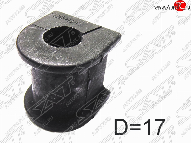 91 р. Резиновая втулка переднего стабилизатора (D=17) SAT Toyota Mark 2 Qualis седан (1997-2002)  с доставкой в г. Омск