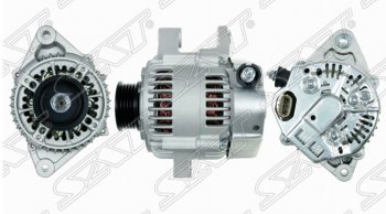 5 849 р. Генератор SAT (1.6/1.8, 12V 80A, 4AFE/7AFE)  Toyota Avensis  T220 седан (1997-2003) дорестайлинг, рестайлинг  с доставкой в г. Омск. Увеличить фотографию 1