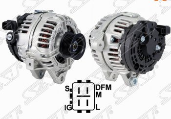 Генератор SAT (12V 100A 2.0/2.4/1AZFSE/2AZFSE) Toyota Avensis T250 седан дорестайлинг (2003-2006)