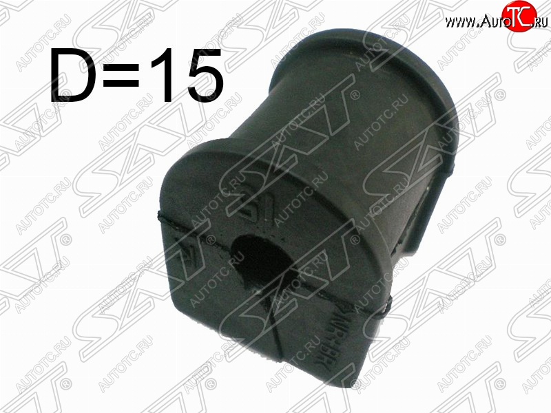 121 р. Резиновая втулка заднего стабилизатора (D=15) SAT Toyota Mark 2 Qualis седан (1997-2002)  с доставкой в г. Омск