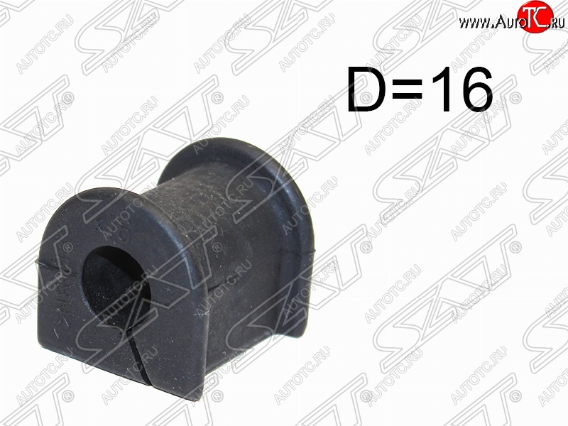 106 р. Резиновая втулка переднего стабилизатора (D=16) (5SFE) SAT Toyota Camry XV20 (1999-2001)  с доставкой в г. Омск