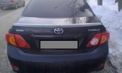 4 899 р. Спойлер CT Toyota Corolla E150 седан дорестайлинг (2006-2010) (Неокрашенный)  с доставкой в г. Омск. Увеличить фотографию 2