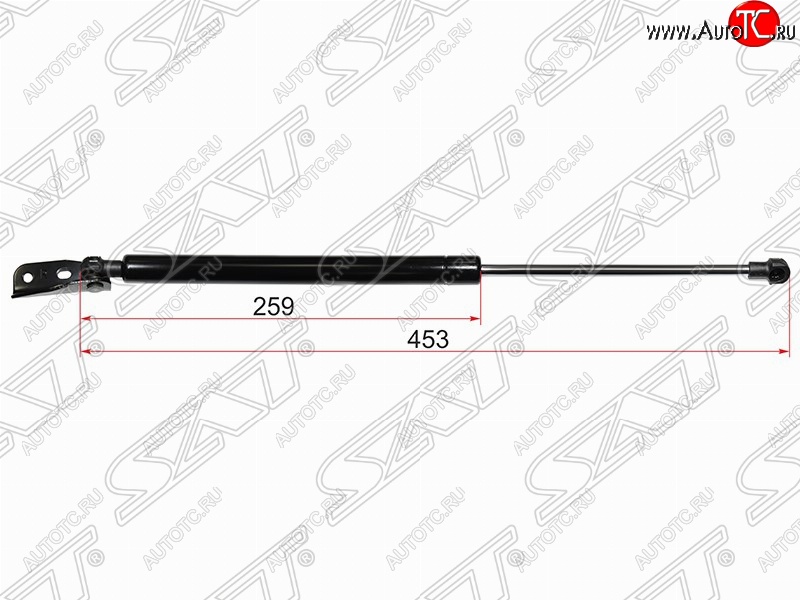 849 р. Левый газовый упор крышки багажника SAT  Toyota Corolla Axio  (E140) седан (2006-2008) дорестайлинг  с доставкой в г. Омск