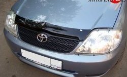 1 484 р. Прозрачная защита передних фар Novline  Toyota Corolla  E120 (2000-2004) седан дорестайлинг, универсал дорестайлинг, хэтчбек 5 дв. дорестайлинг  с доставкой в г. Омск. Увеличить фотографию 1