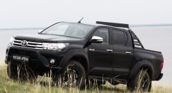 24 999 р. Расширитель арки RA (вылет 50 мм, комплект)  Toyota Hilux  AN120 (2016-2020) дорестайлинг (Поверхность шагрень)  с доставкой в г. Омск. Увеличить фотографию 7