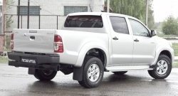 1 759 р. Брызговики (рестайлинг) RA  Toyota Hilux  AN20,AN30 (2011-2016)  2-ой рестайлинг  с доставкой в г. Омск. Увеличить фотографию 2