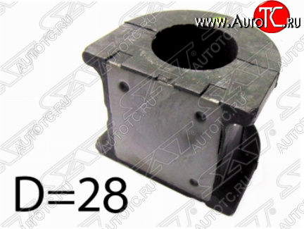 144 р. Втулка переднего стабилизатора SAT (D=28)  Toyota Ipsum  ACM20 (2001-2009) дорестайлинг, рестайлинг  с доставкой в г. Омск