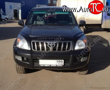 999 р. Дефлектор капота Russtal Toyota Land Cruiser Prado J120 (2002-2009)  с доставкой в г. Омск