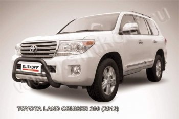 Кенгурятник d76 низкий Toyota Land Cruiser 200 1-ый рестайлинг (2012-2015)