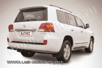 8 699 р. Уголки d76  Toyota Land Cruiser  200 (2012-2015) 1-ый рестайлинг (Цвет: серебристый)  с доставкой в г. Омск. Увеличить фотографию 1