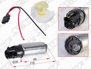 Насос топливный SAT Toyota (Тойота) Land Cruiser (Лэнд)  200 (2007-2015) 200 дорестайлинг, 1-ый рестайлинг