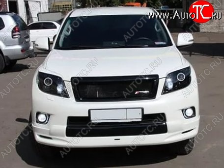 5 899 р. Решётка радиатора TRD Sport Toyota Land Cruiser Prado J150 дорестайлинг (2009-2013) (Неокрашенная)  с доставкой в г. Омск