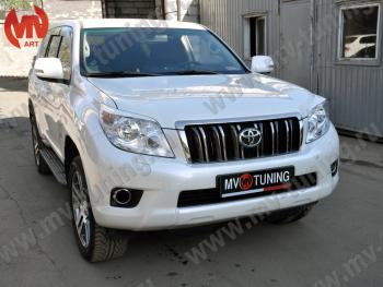 Реснички на фары JAOS Toyota Land Cruiser Prado J150 дорестайлинг (2009-2013)