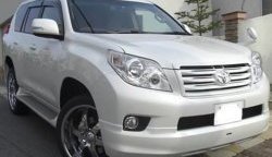 3 489 р. Решётка радиатора Elford Toyota Land Cruiser Prado J150 дорестайлинг (2009-2013) (Неокрашенная)  с доставкой в г. Омск. Увеличить фотографию 2