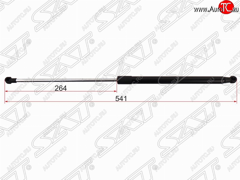 899 р. Газовый упор капота SAT  Toyota Land Cruiser Prado  J150 (2009-2020) дорестайлинг, 1-ый рестайлинг, 2-ой рестайлинг  с доставкой в г. Омск