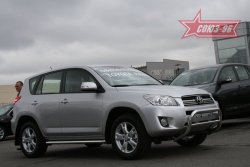 11 249 р. Защита переднего бампера Souz-96 (d60) Toyota RAV4 XA30 5 дв. 1-ый рестайлинг (2008-2010)  с доставкой в г. Омск. Увеличить фотографию 1