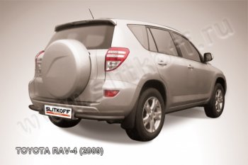 4 949 р. Уголки d57 Toyota RAV4 XA30 5 дв. 1-ый рестайлинг (2008-2010) (Цвет: серебристый)  с доставкой в г. Омск. Увеличить фотографию 1