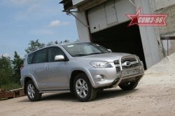 Защита переднего бампера Souz-96 (d60) Toyota RAV4 XA30 5 дв. удлиненный 2-ой рестайлинг (2010-2013)