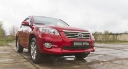 1 169 р. Защитная сетка решетки переднего бампера РА Toyota RAV4 XA30 5 дв. 2-ой рестайлинг (2010-2013)  с доставкой в г. Омск. Увеличить фотографию 2