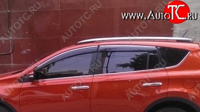 3 449 р. Комплект дефлекторов окон СТ Toyota RAV4 XA40 5 дв. дорестайлинг (2012-2015)  с доставкой в г. Омск