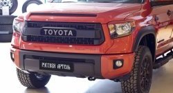 1 099 р. Реснички на фары RA Toyota Tundra XK50 2-ой рестайлинг (2013-2024) (Неокрашенные)  с доставкой в г. Омск. Увеличить фотографию 5