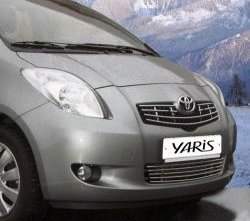 269 р. Декоративная вставка воздухозаборника Novline Toyota Yaris XP130 дорестайлинг5 дв. (2010-2014)  с доставкой в г. Омск. Увеличить фотографию 1