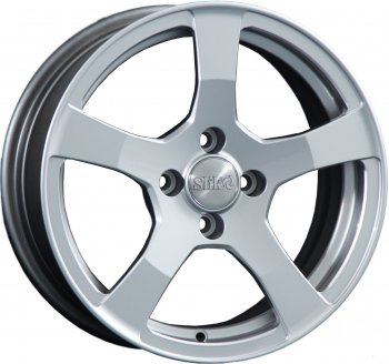 Кованый диск Slik Classik 6.5x15 (Серебристый светлый) Chevrolet Aveo T200 седан (2003-2008) 4x100.0xDIA56.5xET45.0