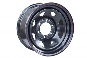 Штампованый диск OFF-ROAD Wheels (стальной усиленный, треугольник мелкий- черный). 8.0 x 16 Toyota Land Cruiser 80 (1989-1997) 6x139.7xDIA110.0xET10.0