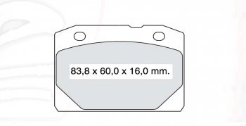 419 р. Колодка переднего дискового тормоза DAFMI INTELLI Лада 2107 (1982-2012)  с доставкой в г. Омск. Увеличить фотографию 2