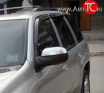 2 199 р. Дефлекторы окон (ветровики) Novline 4 шт Chevrolet Niva 2123 дорестайлинг (2002-2008)  с доставкой в г. Омск