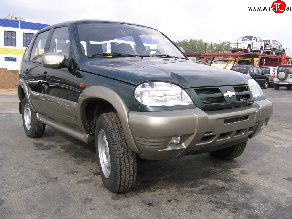 1 069 р. Комплект пластиковых порогов KURAJ V2 Chevrolet Niva 2123 дорестайлинг (2002-2008) (Неокрашенные)  с доставкой в г. Омск