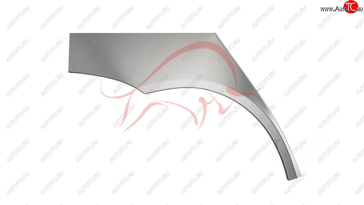 2 189 р. Правая задняя ремонтная арка (внешняя) Wisentbull Лада Приора 2170 седан дорестайлинг (2007-2014)  с доставкой в г. Омск