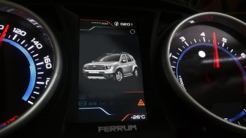 82 999 р. Приборная панель Ferrum GF 890 Nissan Terrano D10 дорестайлинг (2013-2016) (Серебро)  с доставкой в г. Омск. Увеличить фотографию 9