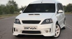 9 999 р. Передний бампер DMstyle  Лада Ларгус (2012-2021) дорестайлинг R90 (Без сетки, Неокрашенный)  с доставкой в г. Омск. Увеличить фотографию 2