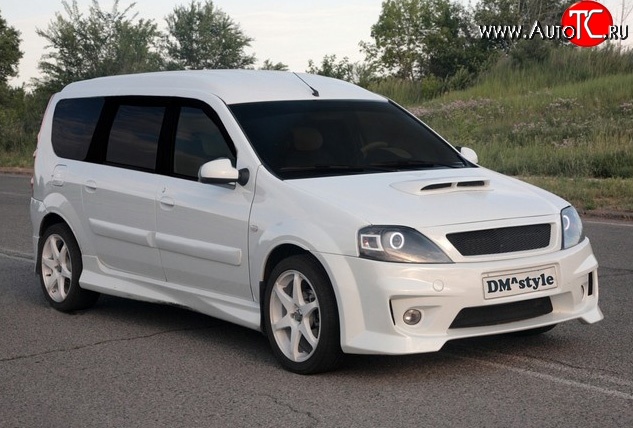 5 199 р. Пороги накладки DMstyle  Лада Ларгус (2012-2024) дорестайлинг R90, рестайлинг R90 (Неокрашенные)  с доставкой в г. Омск