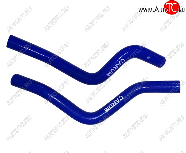 939 р. Патрубки радиатора печки (силикон) CARUM Лада XRAY (2016-2022) (комплект 2 шт.)  с доставкой в г. Омск