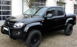 21 499 р. Накладки на колёсные арки LinexTras  Volkswagen Amarok (2009-2016) дорестайлинг (Неокрашенные)  с доставкой в г. Омск. Увеличить фотографию 2