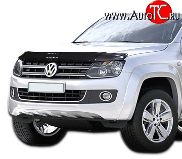 3 089 р. Дефлектор капота NovLine Volkswagen Amarok дорестайлинг (2009-2016)  с доставкой в г. Омск