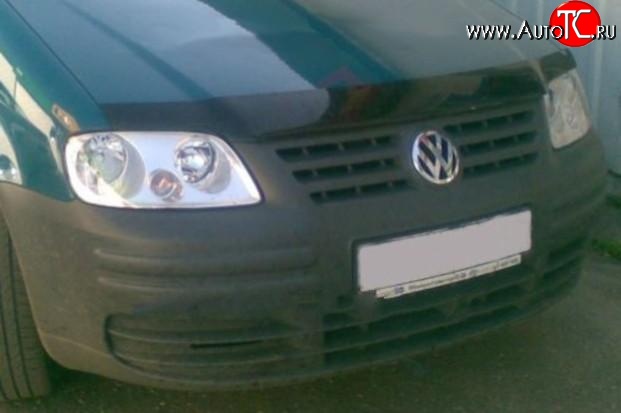 2 699 р. Дефлектор капота NovLine  Volkswagen Caddy  2K (2003-2010) дорестайлинг  с доставкой в г. Омск