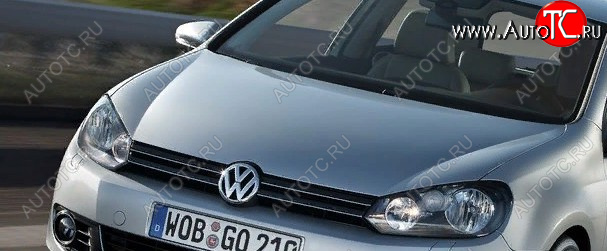 12 399 р. Металлический капот SIGNEDA Volkswagen Golf 6 хэтчбэк 5 дв. (2008-2014) (неокрашенный)  с доставкой в г. Омск