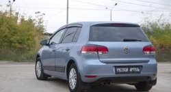 999 р. Защитная накладка на задний бампер RA  Volkswagen Golf  6 (2008-2014) хэтчбэк 5 дв.  с доставкой в г. Омск. Увеличить фотографию 2