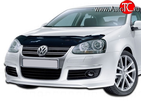 4 599 р. Дефлектор капота NovLine (седан) Volkswagen Jetta A6 седан дорестайлинг (2011-2015)  с доставкой в г. Омск