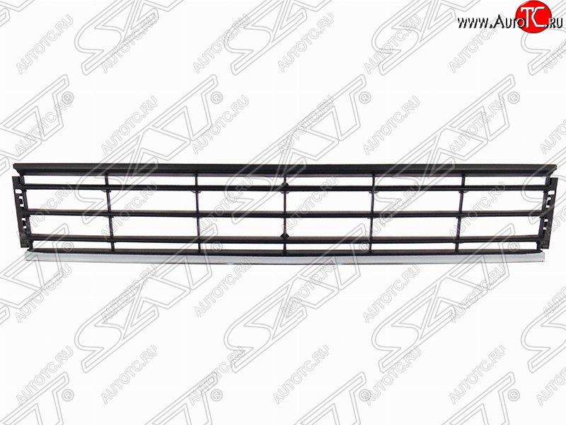 1 699 р. Решетка в передний бампер (с хромом) SAT  Volkswagen Passat  B7 (2010-2015) седан  с доставкой в г. Омск