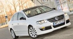 3 449 р. Накладка на передний бампер R-Line Volkswagen Passat B6 универсал (2005-2010)  с доставкой в г. Омск. Увеличить фотографию 1