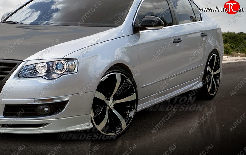 15 299 р. Пороги накладки Maxton Volkswagen Passat B6 универсал (2005-2010)  с доставкой в г. Омск