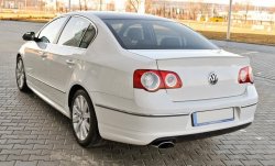 3 449 р. Лип спойлер R-LINE STYLE Volkswagen Passat B6 седан (2005-2011) (Неокрашенный)  с доставкой в г. Омск. Увеличить фотографию 1