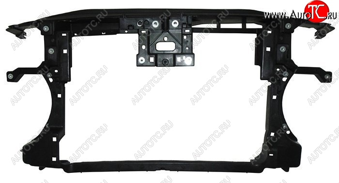 7 299 р. Рамка радиатора (телевизор) (бензин) SAT  Volkswagen Passat  B7 (2010-2015) седан, универсал (Неокрашенная)  с доставкой в г. Омск