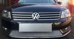 Сетка на бампер Russtal (хром) Volkswagen (Волксваген) Passat (Пассат)  B7 (2010-2015) B7 седан, универсал